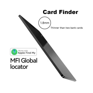 MFi Certification GPS Tracker Card Wallet Finder Ultra Thin Find My Card Smart GPS Finder Pet Locator for iPhone IOS GPS Tracker